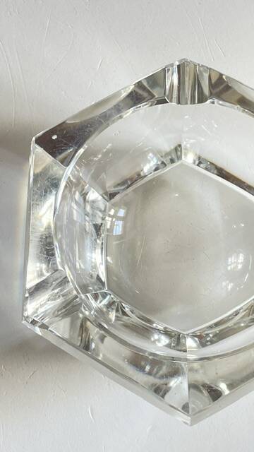 CENDRIER Vide-Poche CRISTAL Vintage