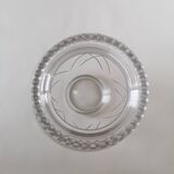 Vase en verre ciselé