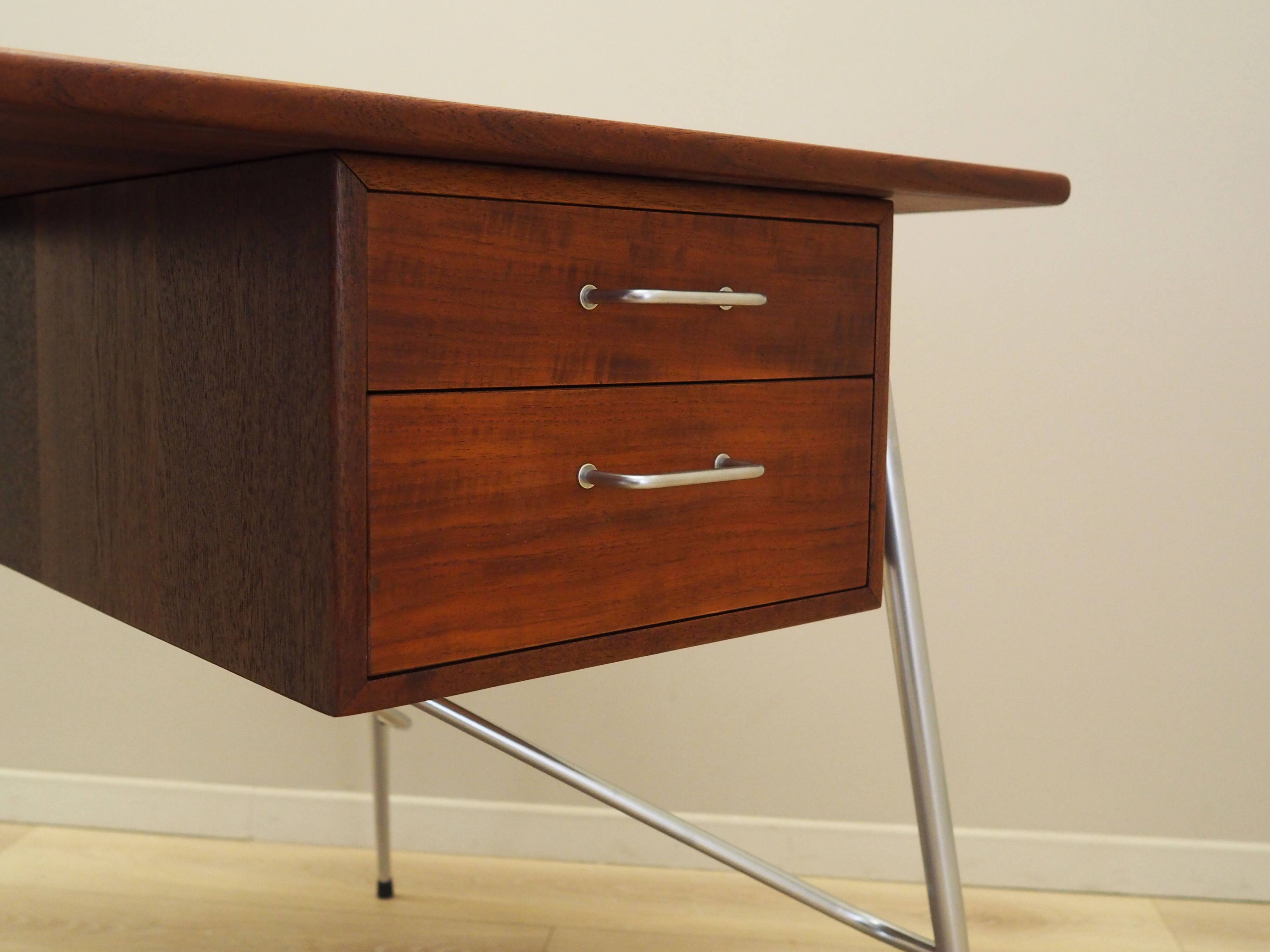 Teak desk, Danish design, 1960s, designer: Børge Mogensen, manufacturer: Sø