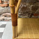 Desserte bar en rotin vintage 2 niveaux