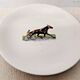 Vintage Faience Hollow Dish - Masina - Trotteur - Prix D'Amérique