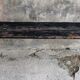 Folding all-wood guinguette bench - vintage mid-XXth