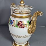 Coffee pourer porcelain old Paris era 1st Empire