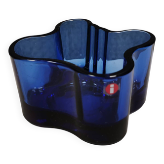 Small, stylish Alvar Aalto bowl, Finland, estimated 1980s-90s