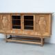 Buffet haut en chêne scandinave par Kjaernulf