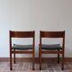 Paire de chaises scandinaves