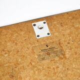 Beautiful original Mid Century Modern "Zier-Form" wall mirror with heavy br