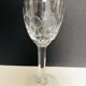 Ensemble de six verres à porto en cristal de Lorraine