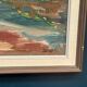 Original Swedish Oil on Canvas – “Landscape” by Jerzy Luczak‑Szewczyk (1923–1975)