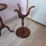 Pair of pedestal tables