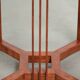 Tall Art Deco design side table with removable top