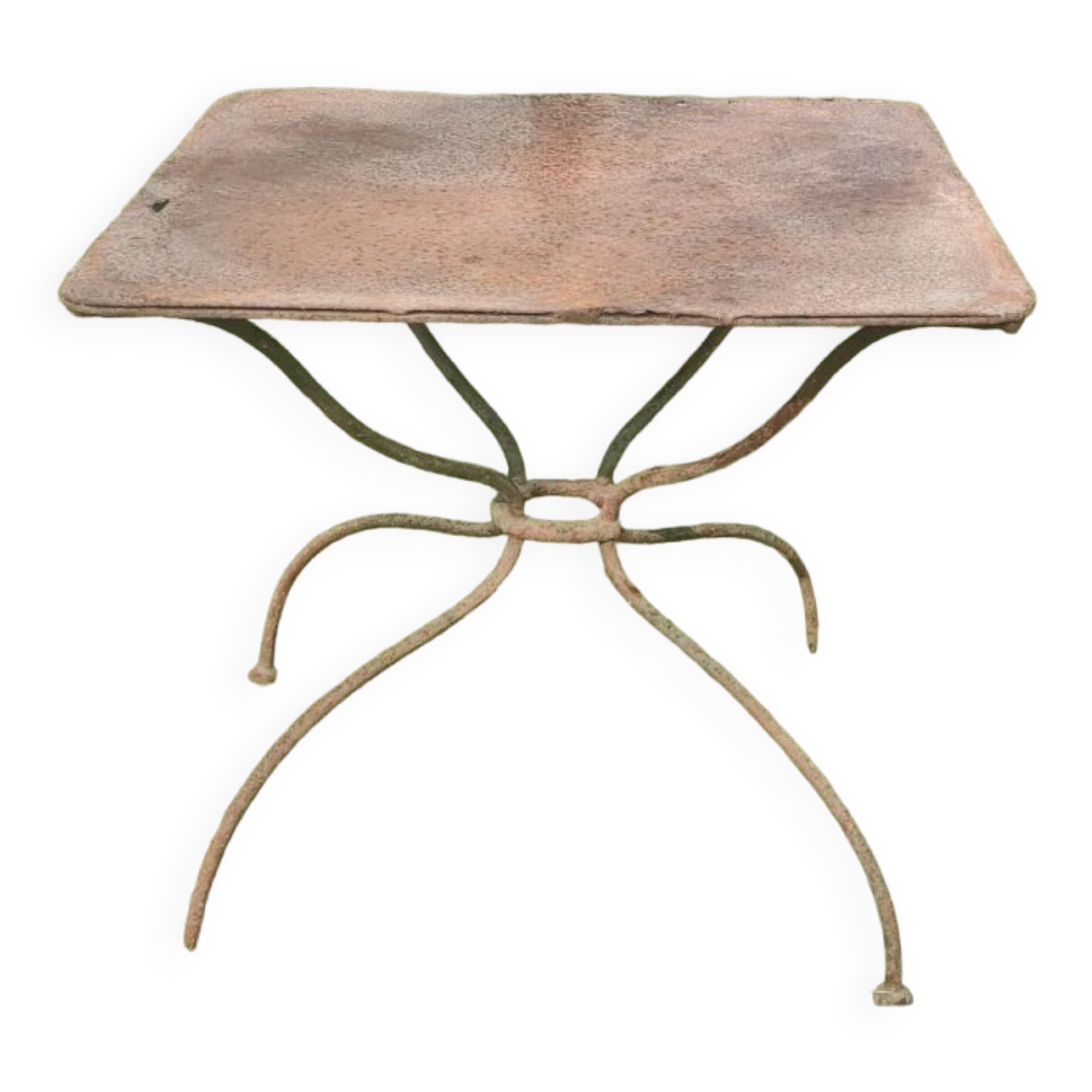 Old garden coffee table