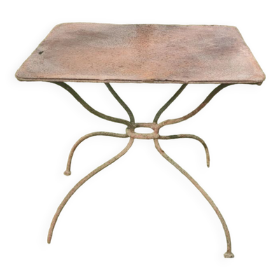 Ancienne table basse de jardin
