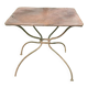 Old garden coffee table