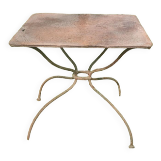 Ancienne table basse de jardin