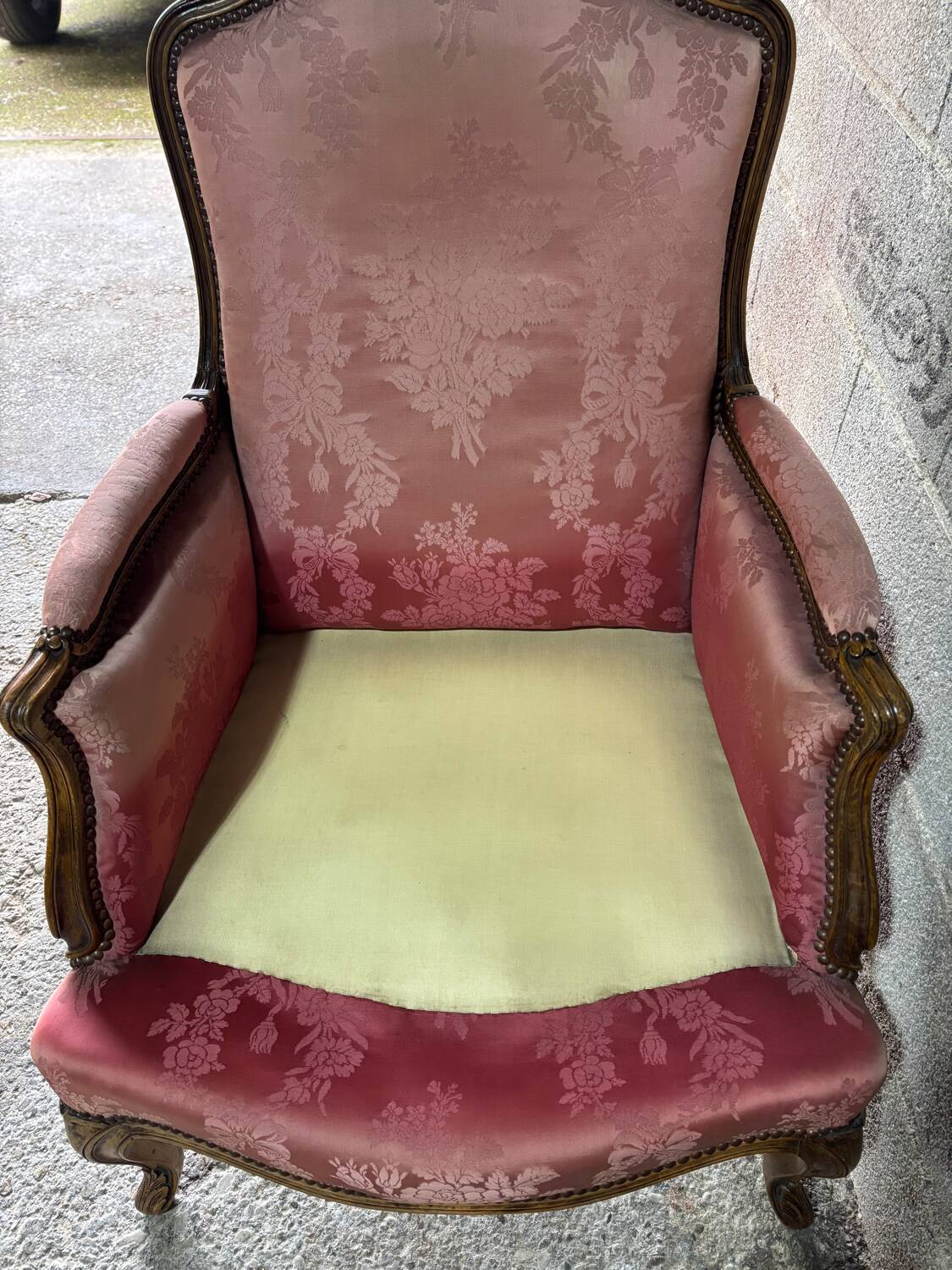 Louis XV style bergère