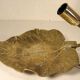 Brass "sheet" wall lamp