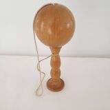 Old wooden Bilboquet Height 23 Cm