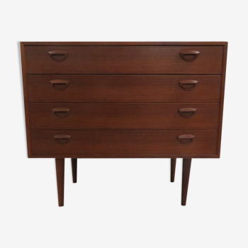 Commode scandinave Kai Kristiansen en teck, années 60