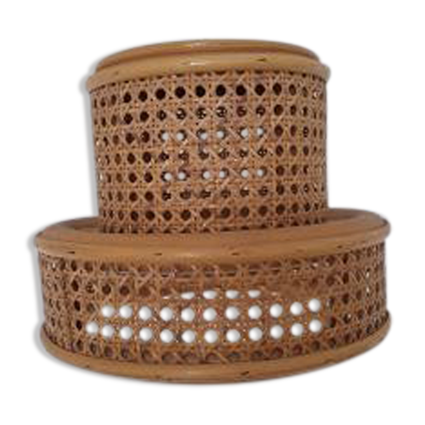 Canework pendant lamp