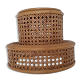 Canework pendant lamp