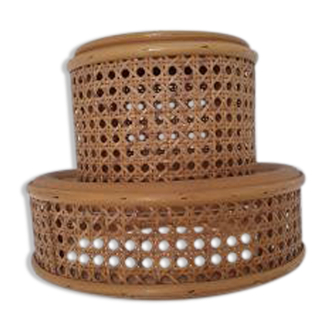 Canework pendant lamp