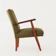 Fauteuil en teck, années 1960, design danois, fabrication : Danemark