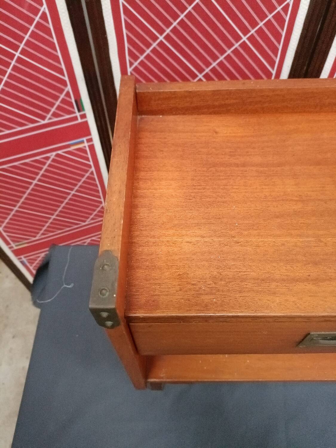 Vintage bedside table, Gautier