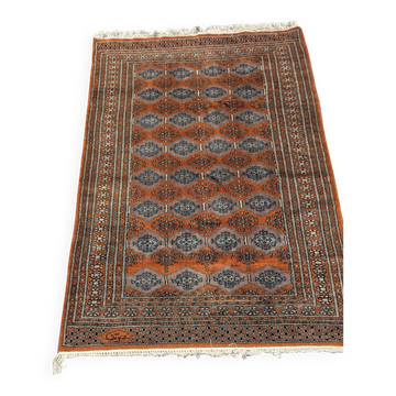Handmade Oriental Boukhara Rug – Vintage / Bohemian Style – 130 x 195 cm