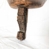 Étagère ancienne d’Inde en bois sculpté