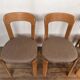 Series of 5 chairs Bruno Rey design Swiss made 1970