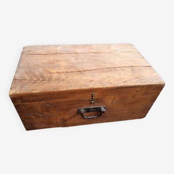 Handmade solid wood chest
