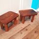 Two plant holders