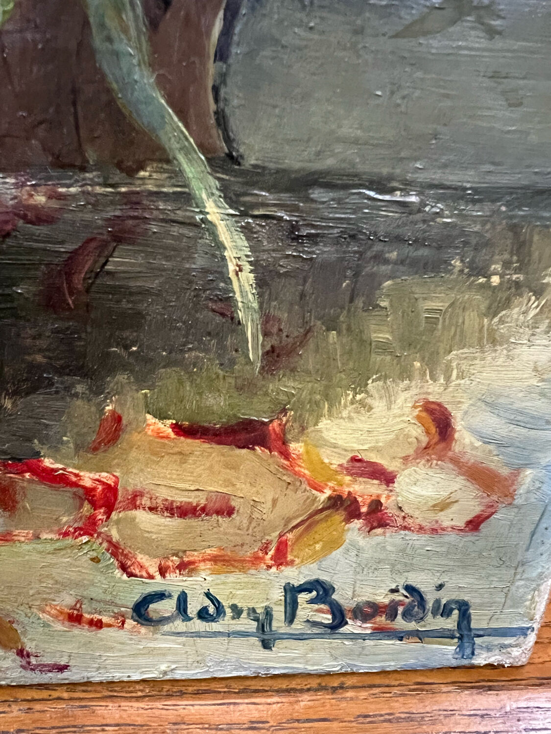 Table bouquet of country flowers