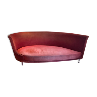 Canapé Moroso rouge profond