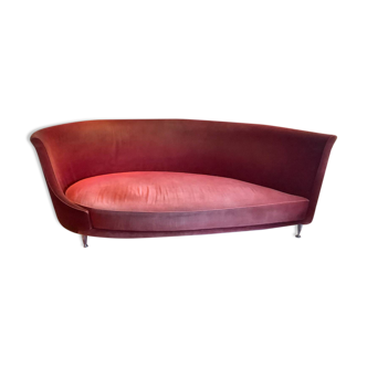 Deep red Moroso sofa