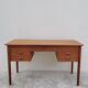 Danish Scandinavian desk in vintage teak 5 drawers, 1950s