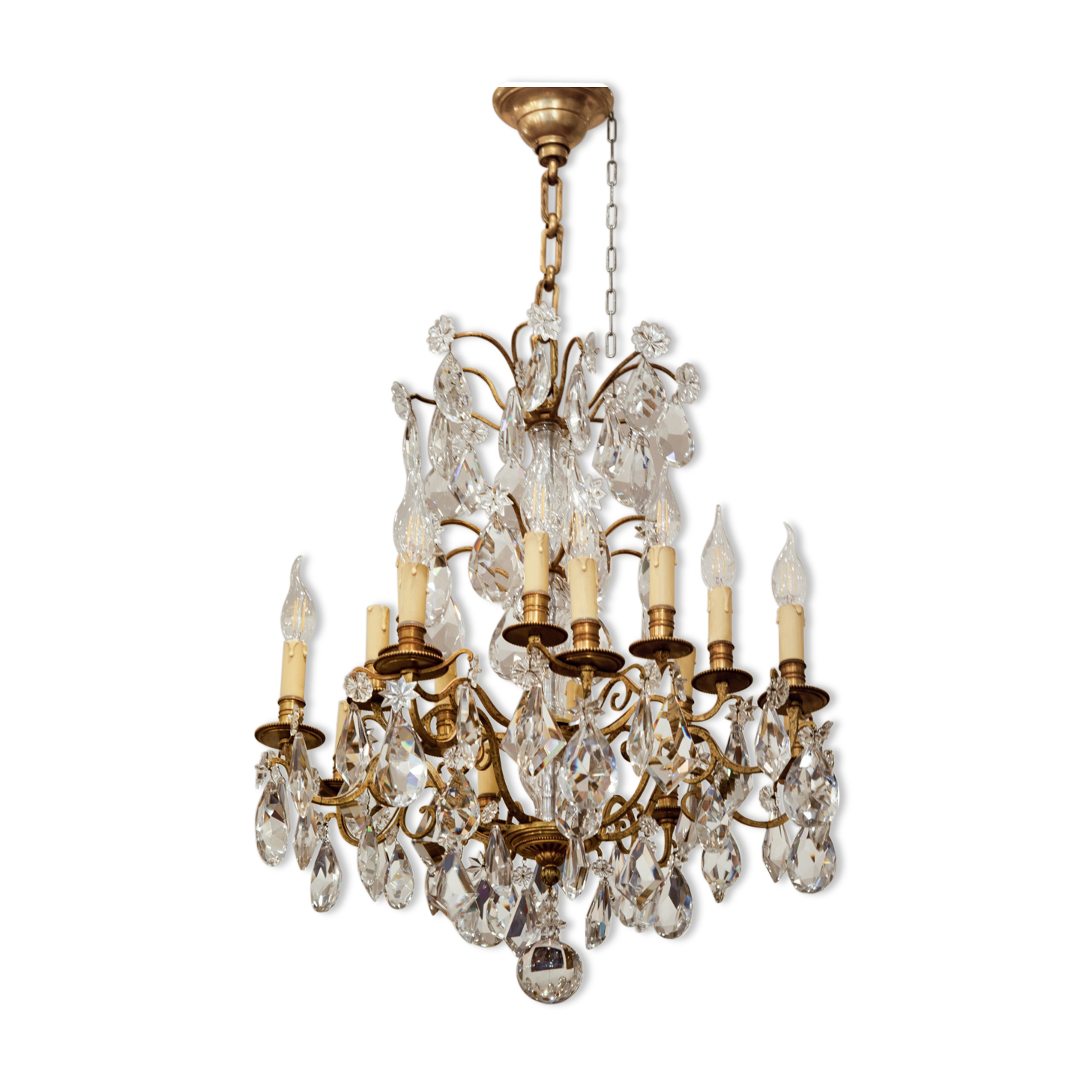 Lustre début Xxème Baccarat