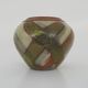 Round vase, ball signed Olivier Roy Vallauris. 80 years
