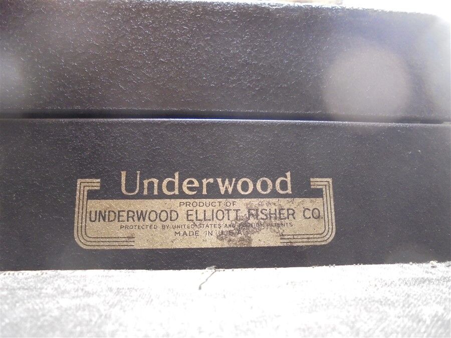 Underwood Universal Typewriter