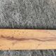 Vintage coat rack in wood and aluminum