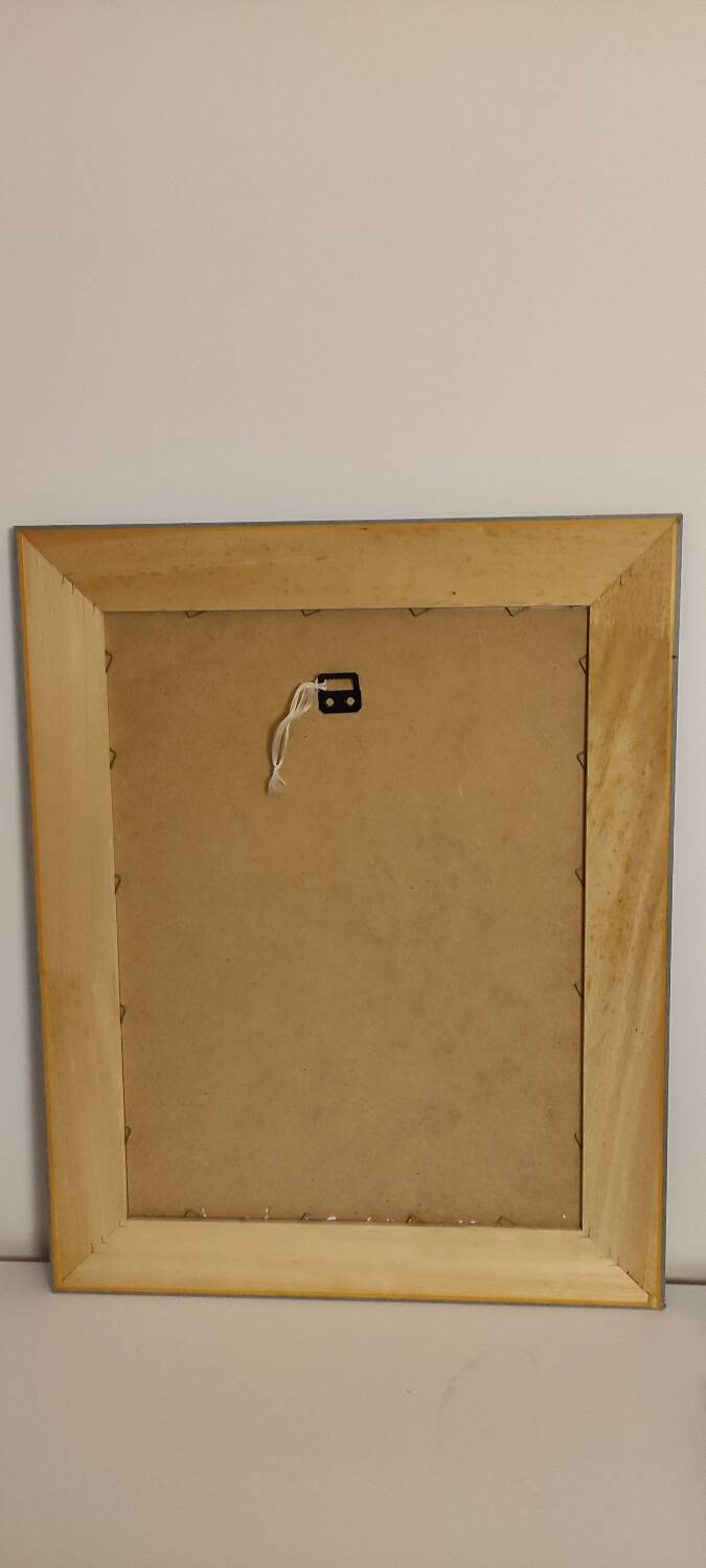 Painting Bouquet of flowers and lemons signed