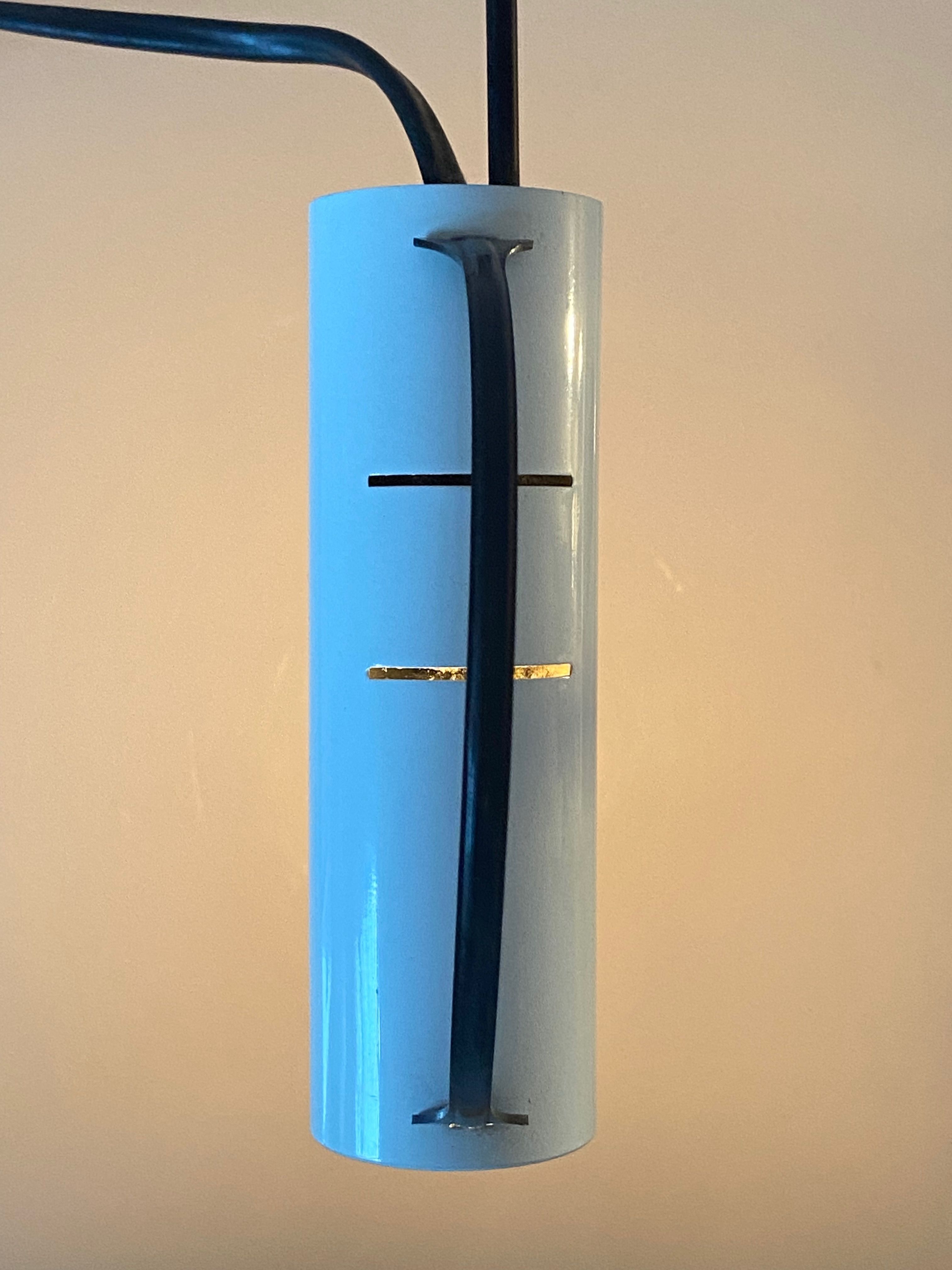 Vico Magistreti table lamp Slalom Design 1980 by Oluce Made in Italy