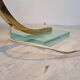 1930s art deco bauhaus brass desk lamp