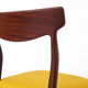 Midcentury Teak Desk Chair Lübke 1960s Vintage