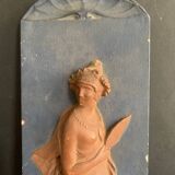 Paire de plaques murales décoratives du 19e siècle