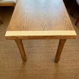 Extendable farmhouse table with 2 vintage leaves