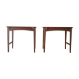 Pair of Danish Teak Side Tables 1960