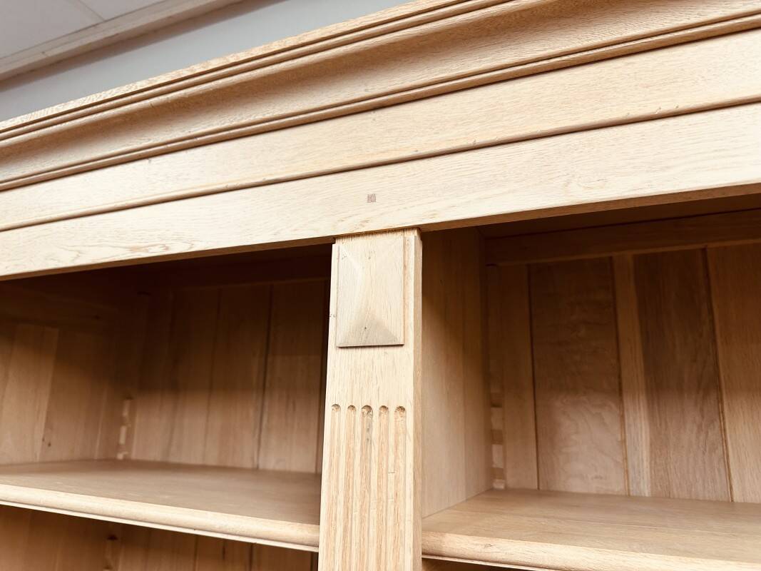 Country English Pale Oak Bookcase