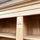 Country English Pale Oak Bookcase